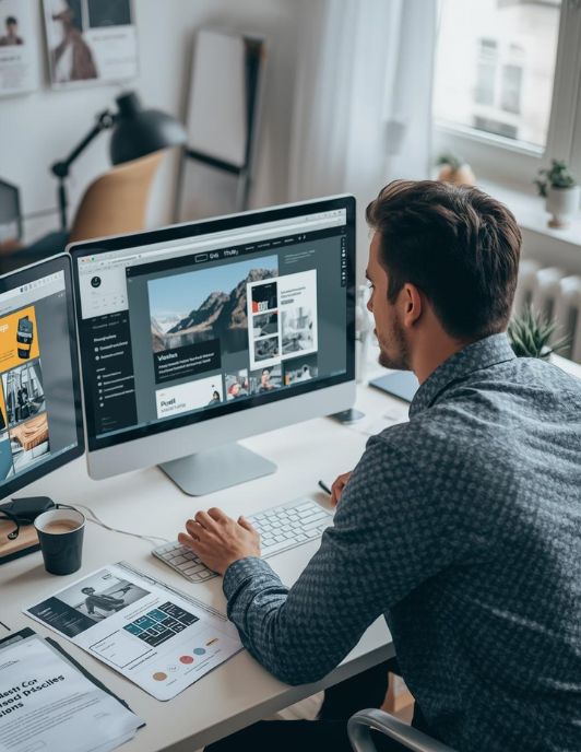 Custom website design in Sherman Oaks​