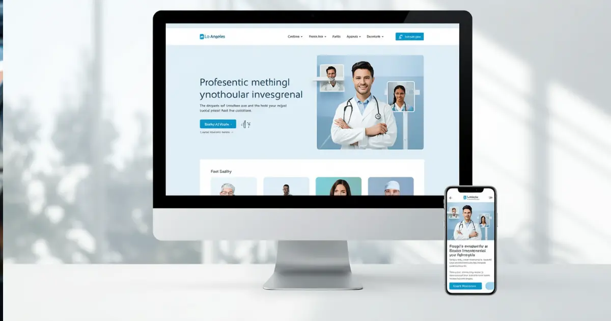 Healthcare Website Design in LA: What Clinics and Hospitals Need