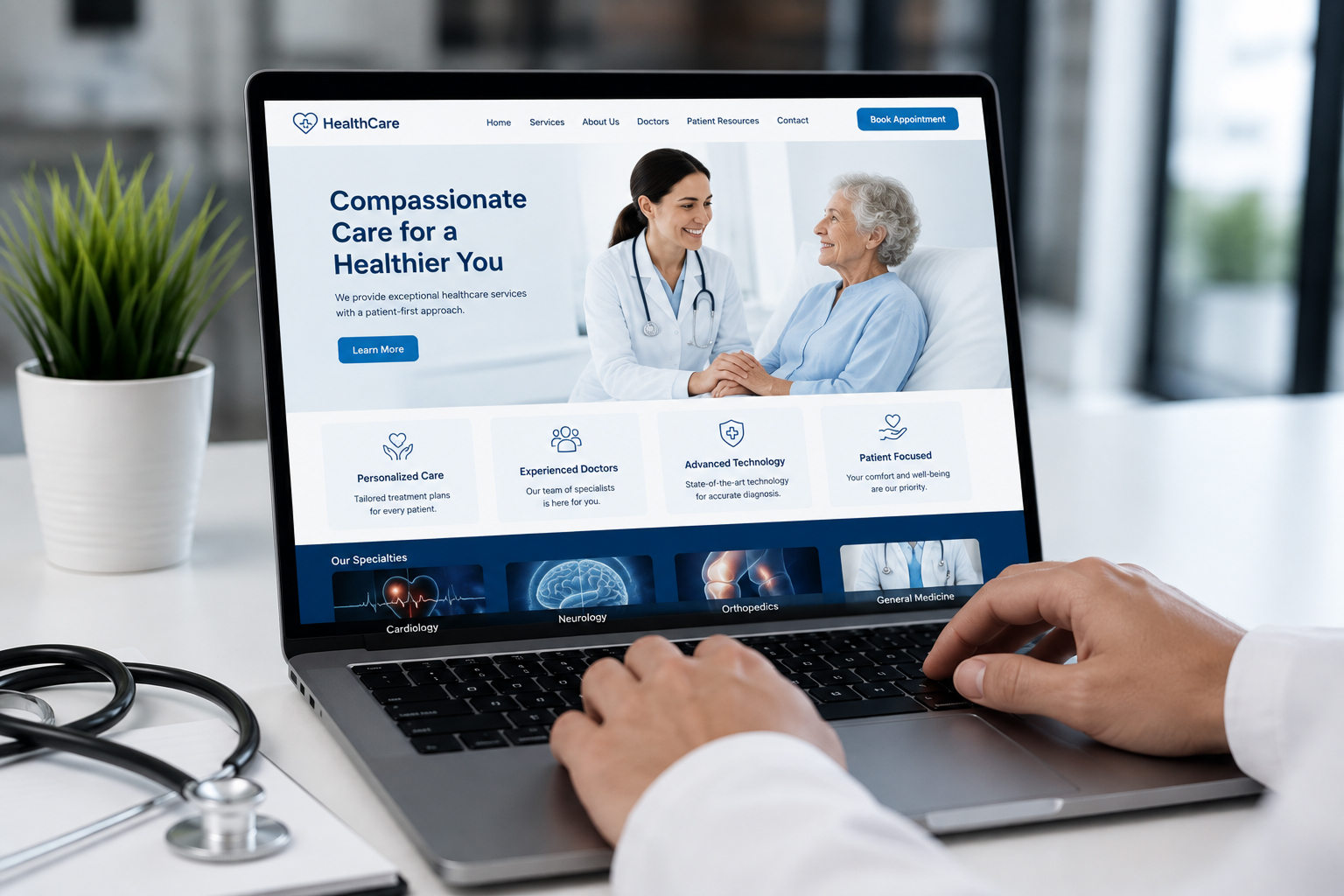 Healthcare Website Design in LA